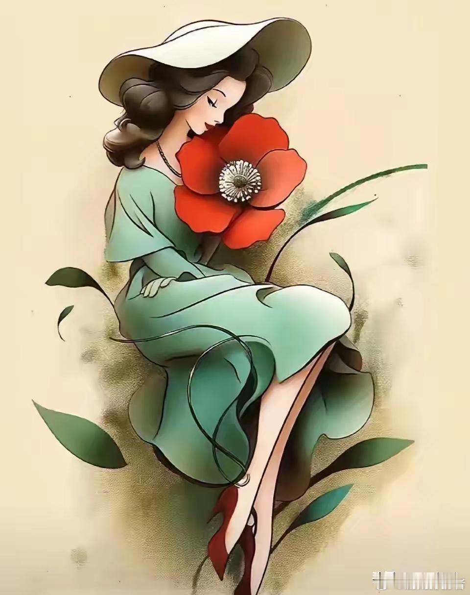 人品好的女人，无论到什么年纪，都不会缺人爱。​人品好的女人，一定长相好看。​因为
