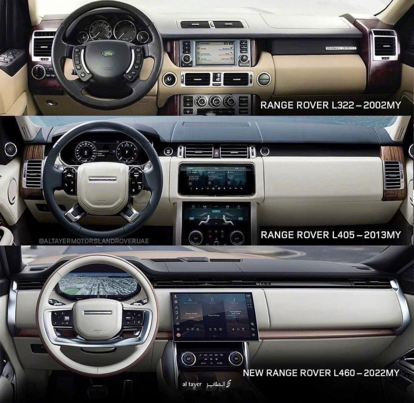 三代揽胜内饰，你最喜欢哪个？