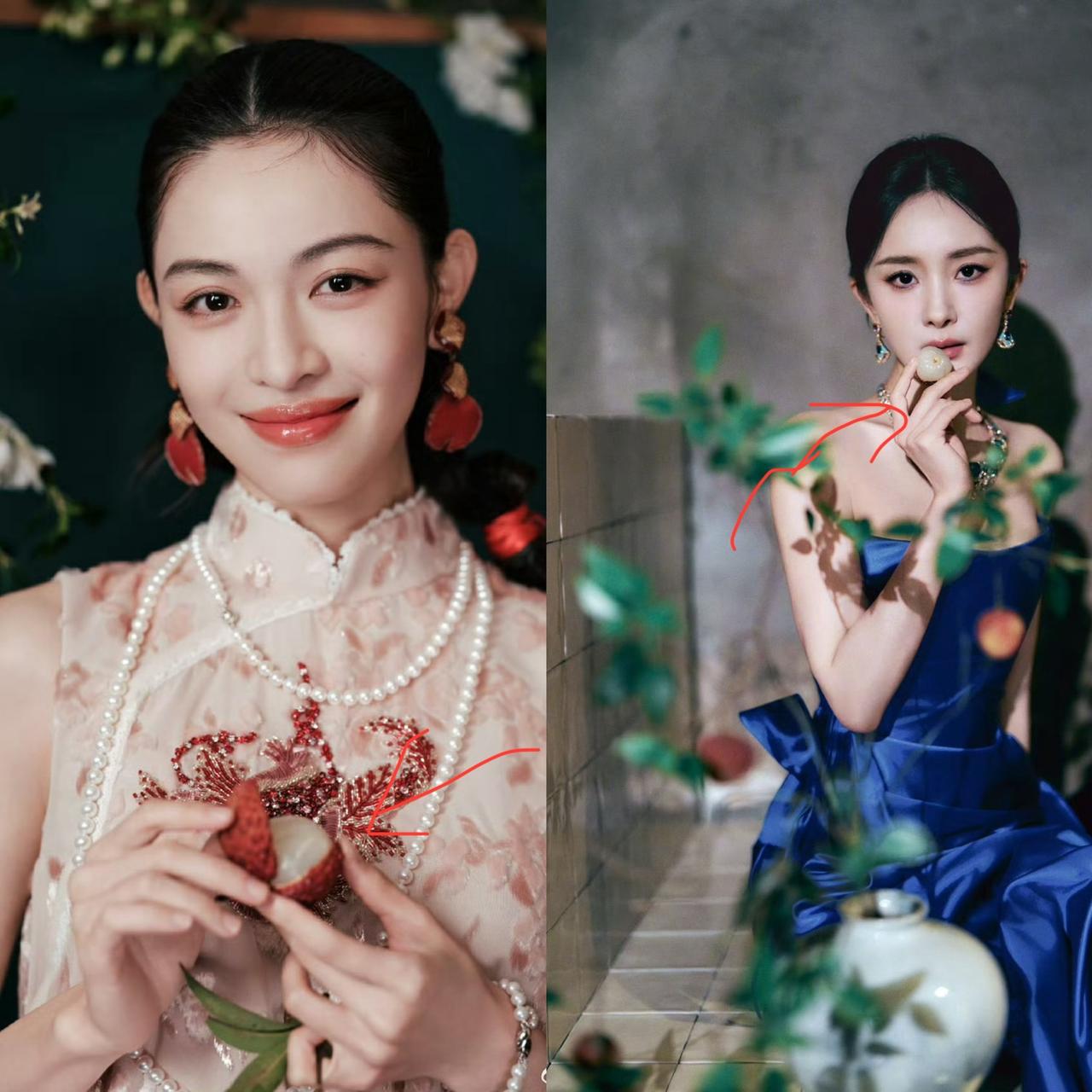 同样是荔枝，杨幂和钟楚曦表现力谁更好？现在是荔枝成熟的季节，不仅有《长安的