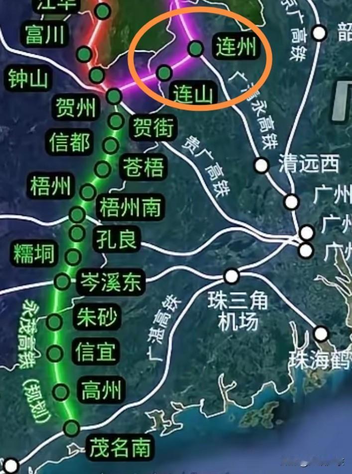 如果说清远连州会有双高铁汇聚，大家会相信吗？起初，大家肯定是不信的。但如今，连州