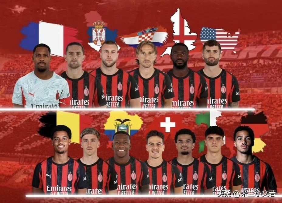 米兰多位球员入选各自国家队！本次国际比赛日米兰共有十三人入选各自国家队，其中托莫