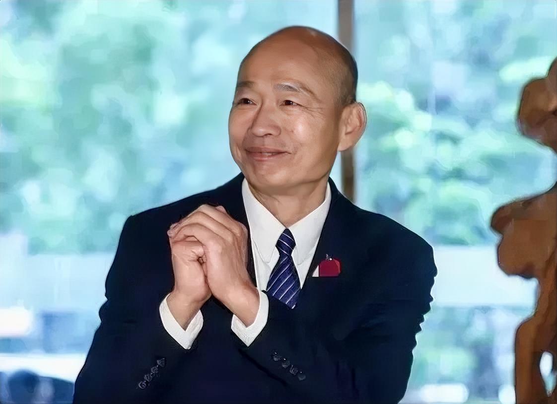 韩国瑜近日接待了美国一个智库，其中一位在特朗普任内担任过大使、美国国防部情报单位