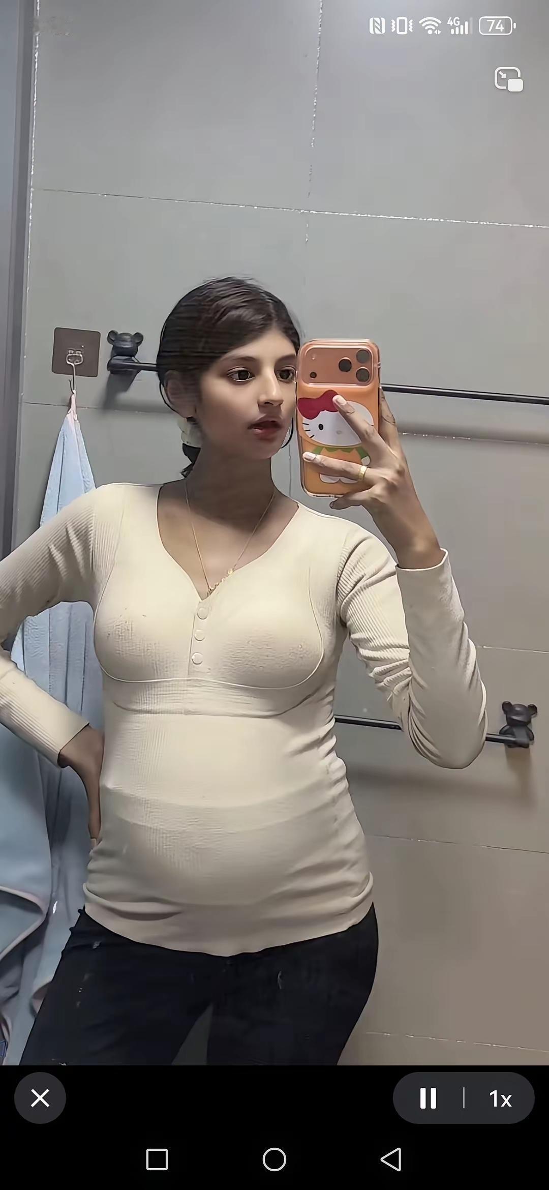 河南小黑妮，要当妈妈了。[赞]