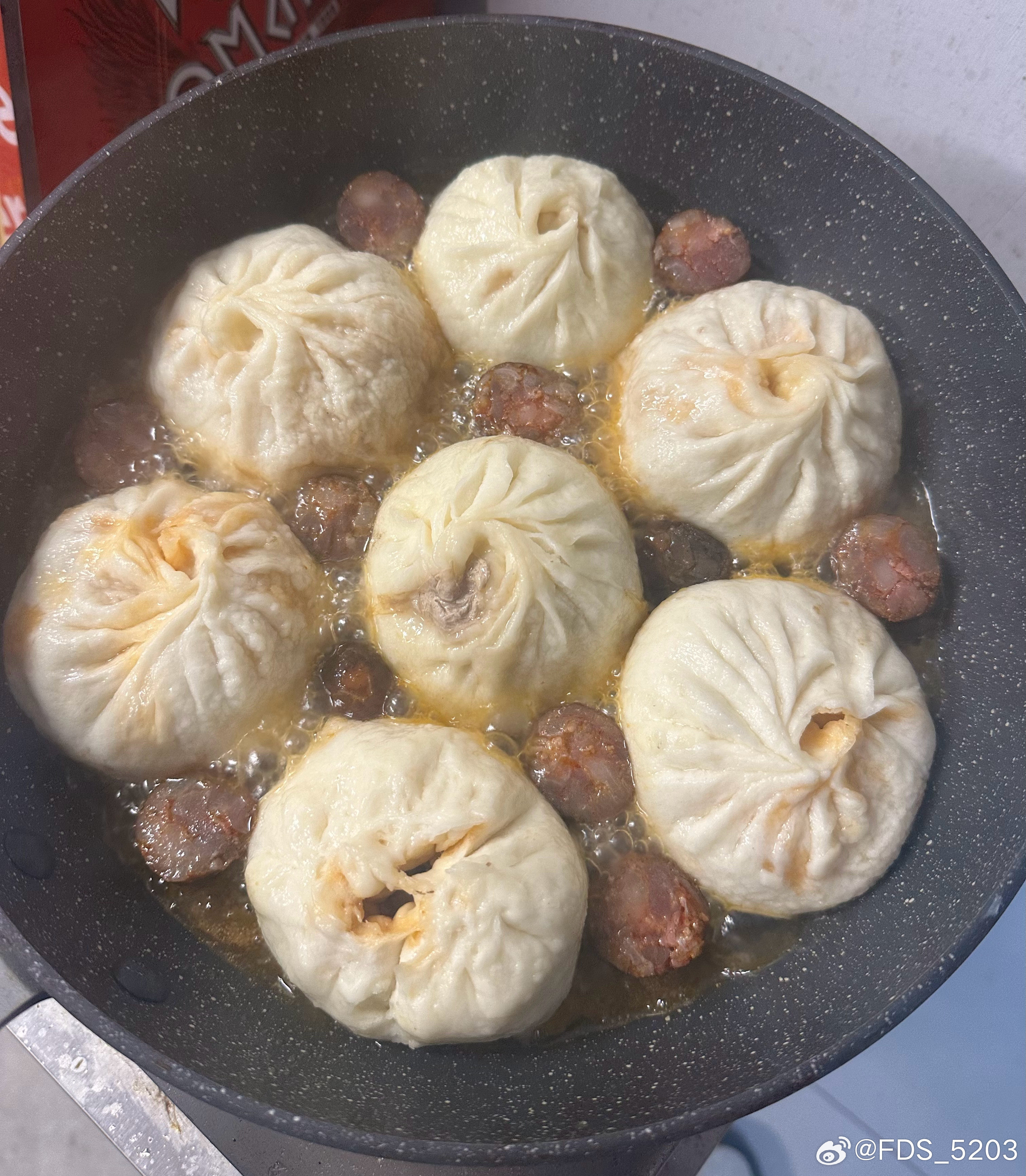 腊肠豆腐煎包非常OK！​​​