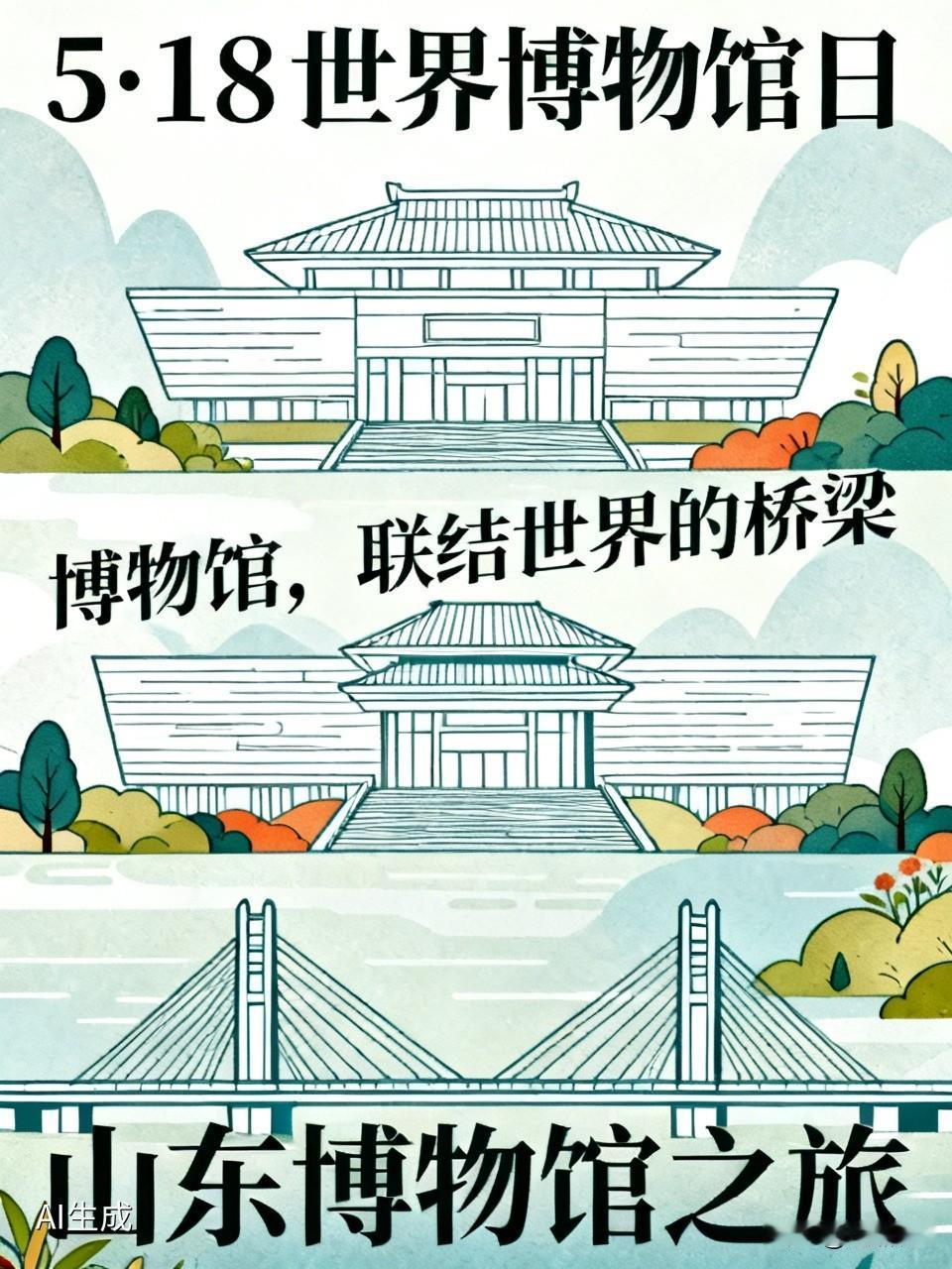 5月18日，世界博物馆日。开始我的山东博物馆之旅。山东32家一级博物馆，看过