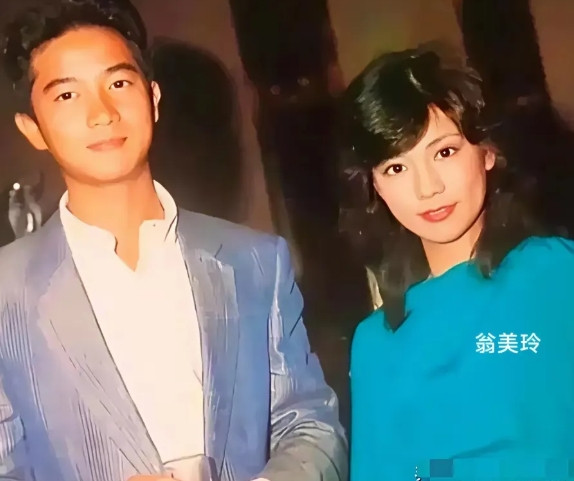 陈百强当年可真帅和这么多女星合影最般配的还是和最后一位好有夫妻相只可惜天意