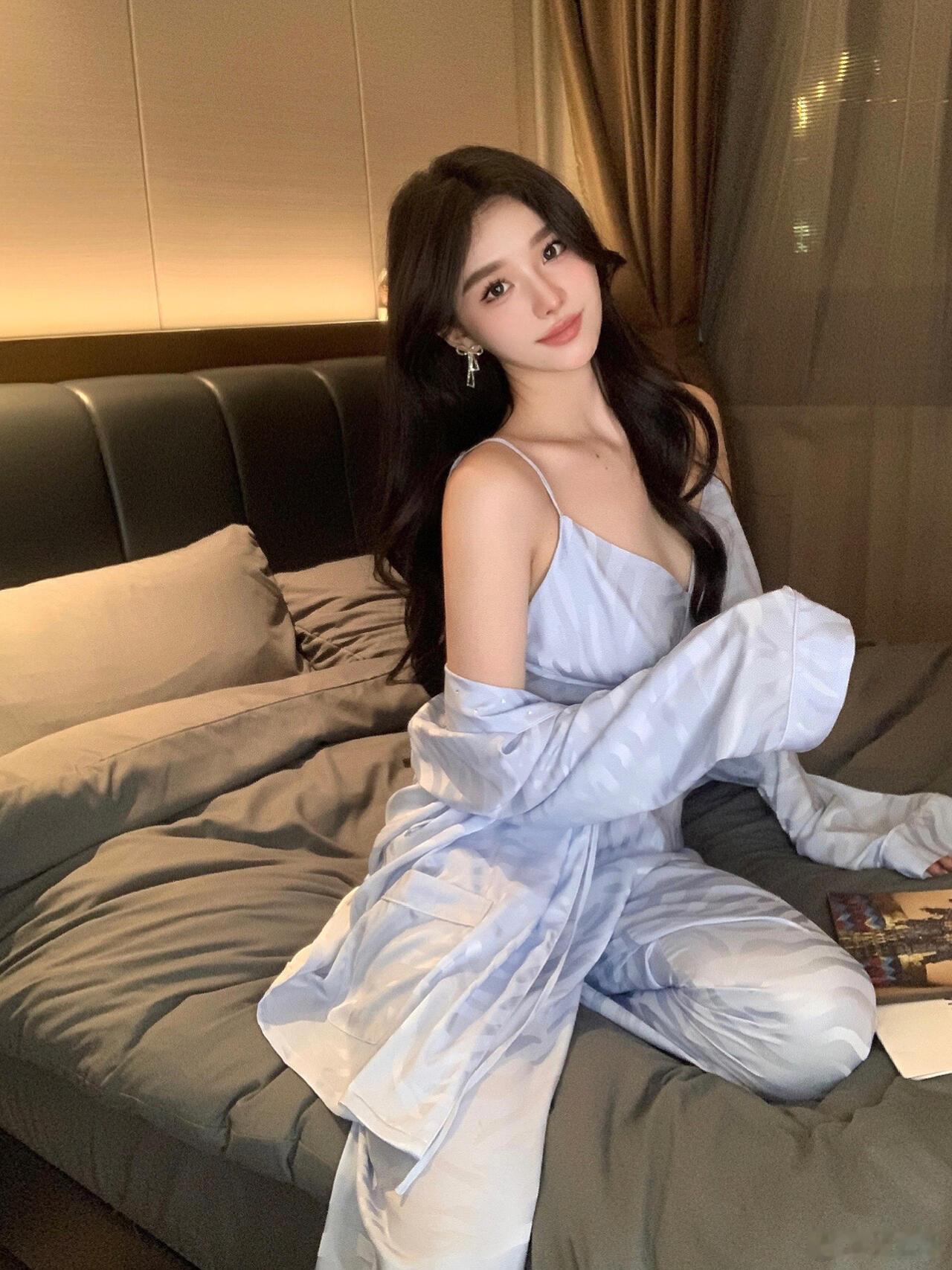 在家也要美美的哦​​​