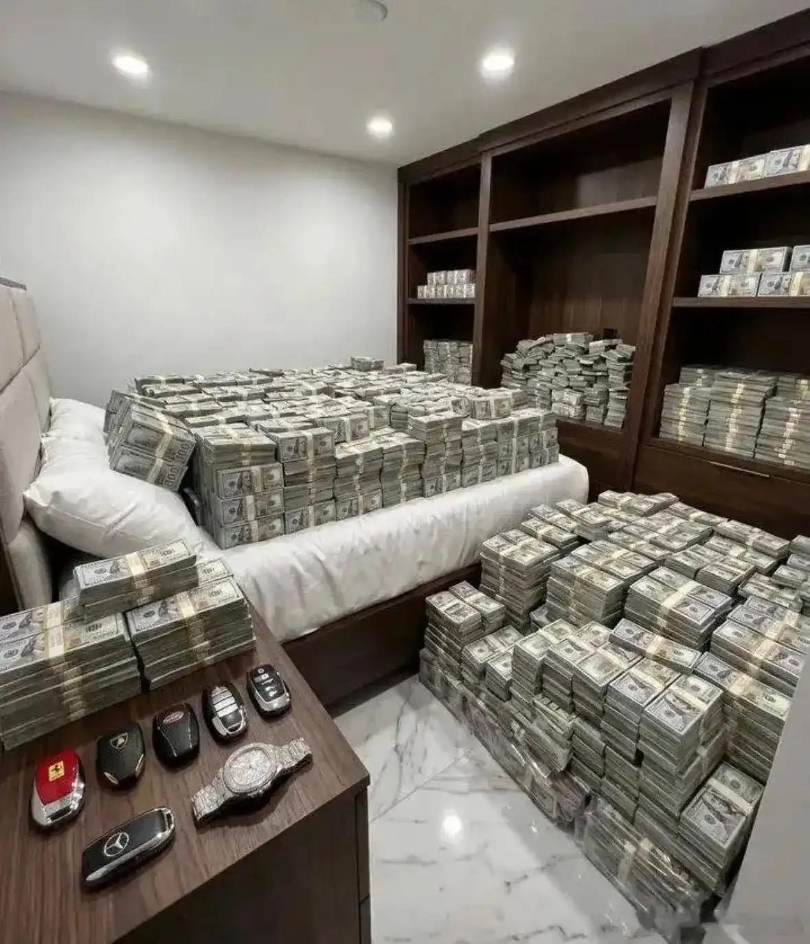 假如你有这么多钱，你还会工作吗？