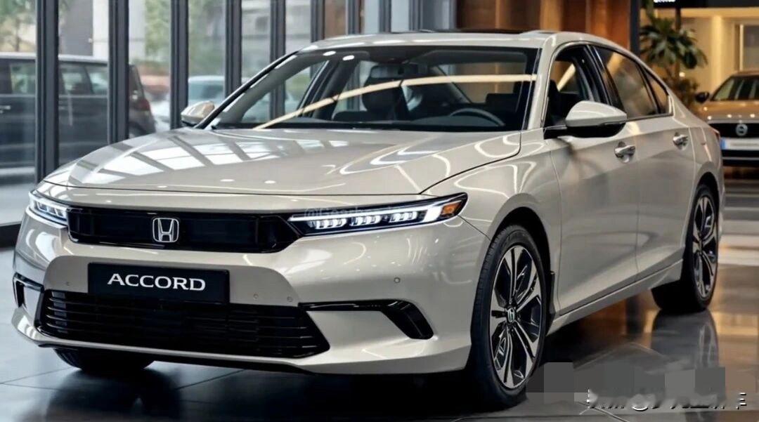 全新26款本田雅阁渲染图曝光，外观微调，配置升级，搭载第四代iMMD混动系统