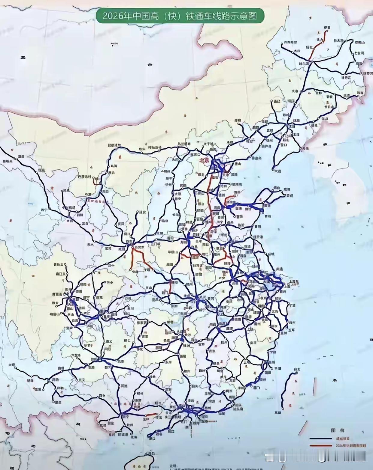 其实，永州和郴州需要的不是兴永郴赣铁路，而是这一条。对永州和郴州来说，兴永郴赣