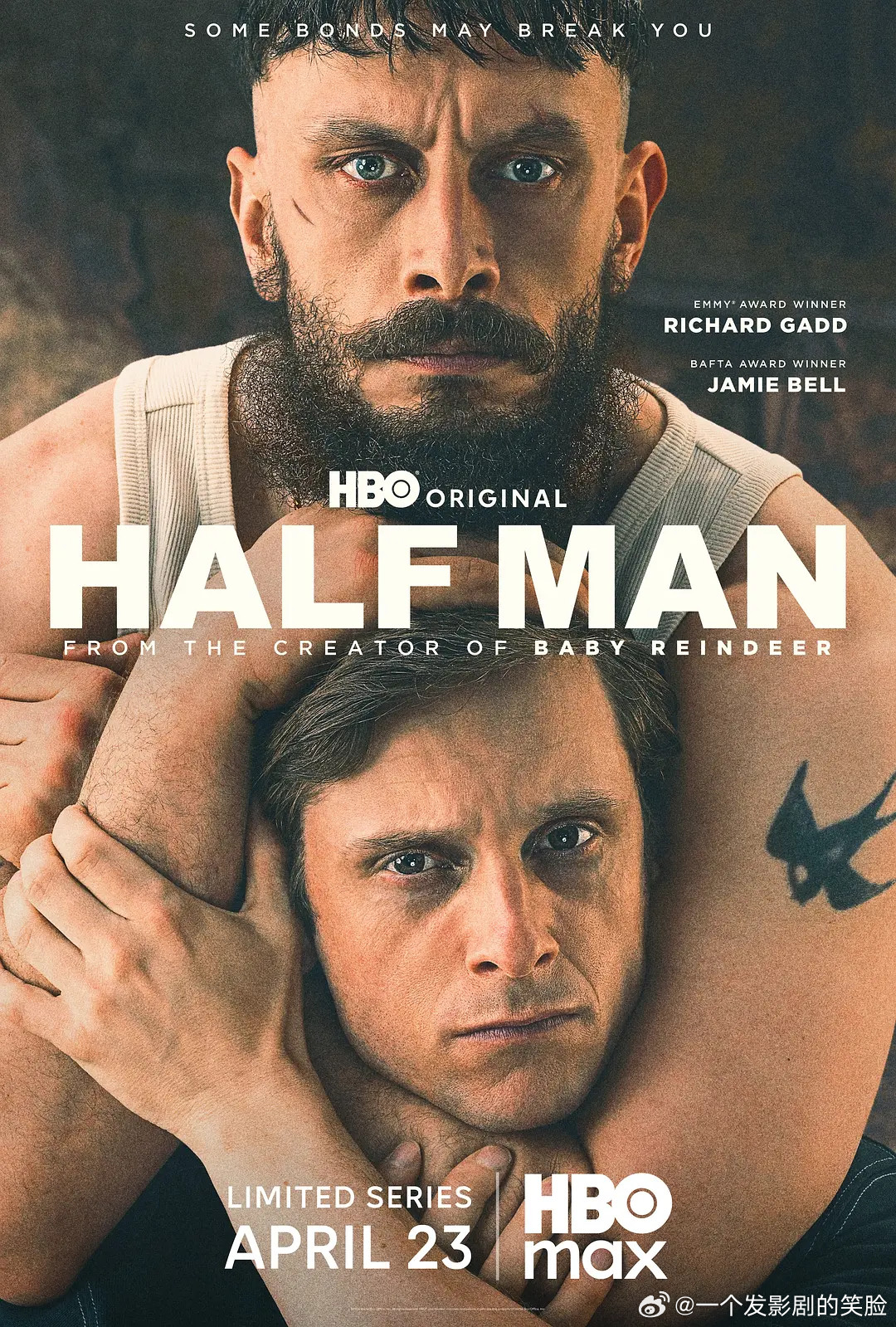 【美剧】HalfMan更至第五集剧情主演:理查德·加德/杰米·贝尔/