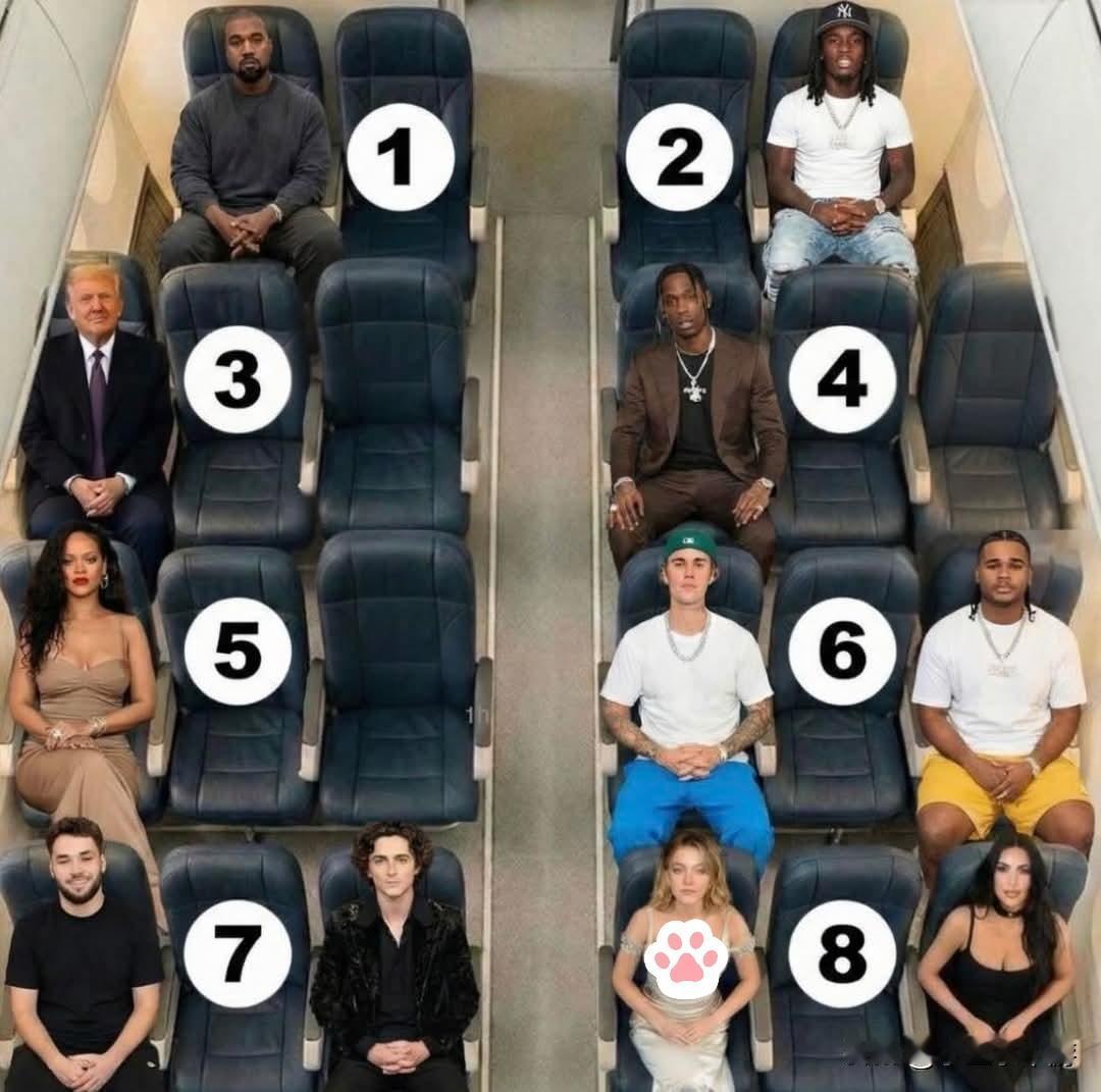 如果你正乘坐一趟12小时的航班，会选择哪个座位？为什么呢？（仅供娱乐，勿对号入