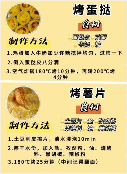 🔥空气炸锅食谱大全🌟懒人必备✅