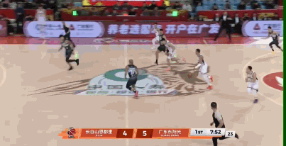 广东东阳光超级球星徐杰的手感终于回来了！在今天广东东阳光客场挑战长白山恩都里的比