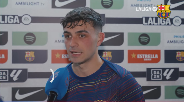 巴列卡诺给你们制造了很大的困难。佩德里：“是的，我认为巴列卡诺通常是一支给我们制