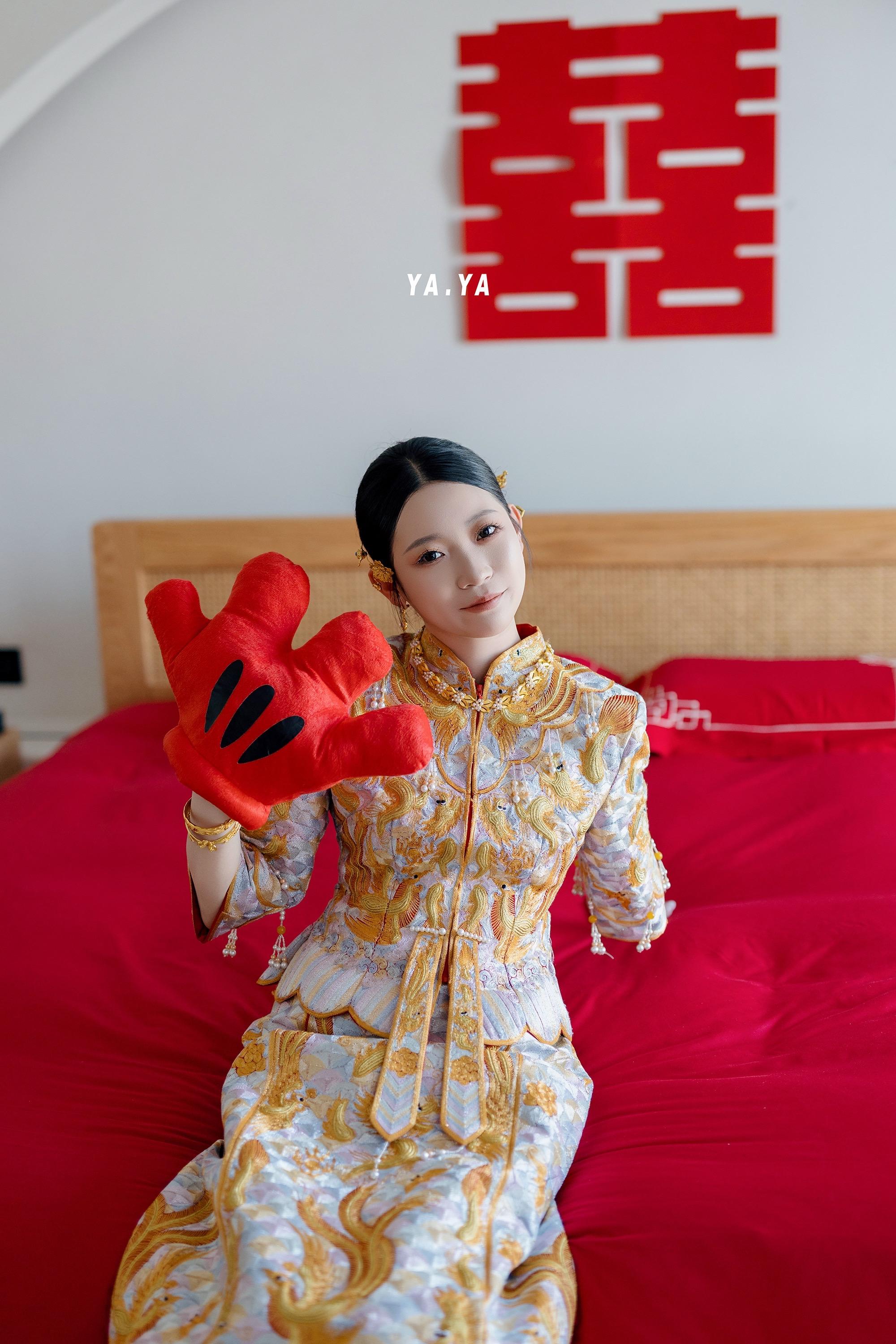 婚礼开心才对了！！超绝松弛感的新娘子！！！