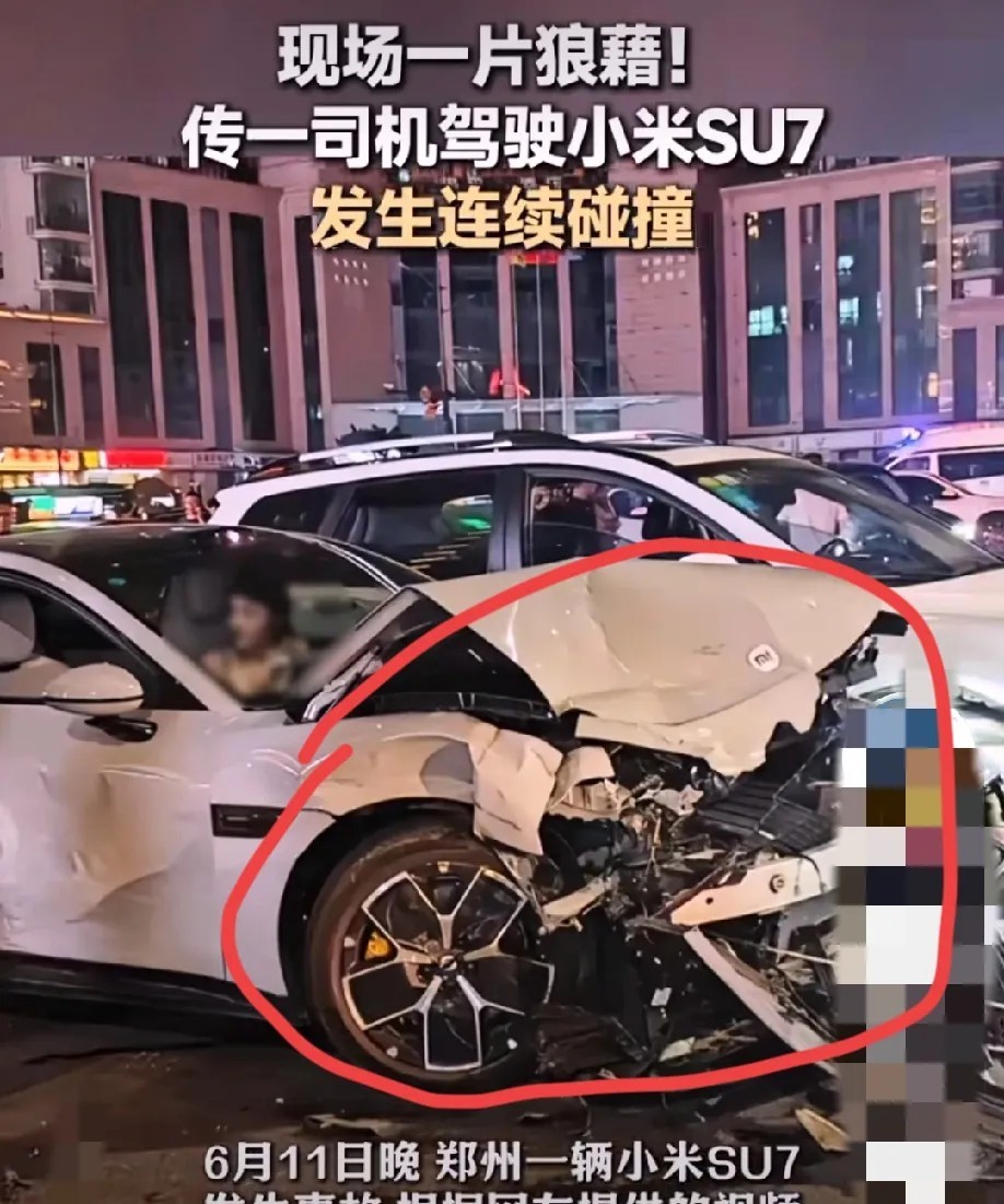 昨天晚上九点，相当炸裂一幕在郑州十字路口上演！一辆车像脱缰野马，直愣愣怼