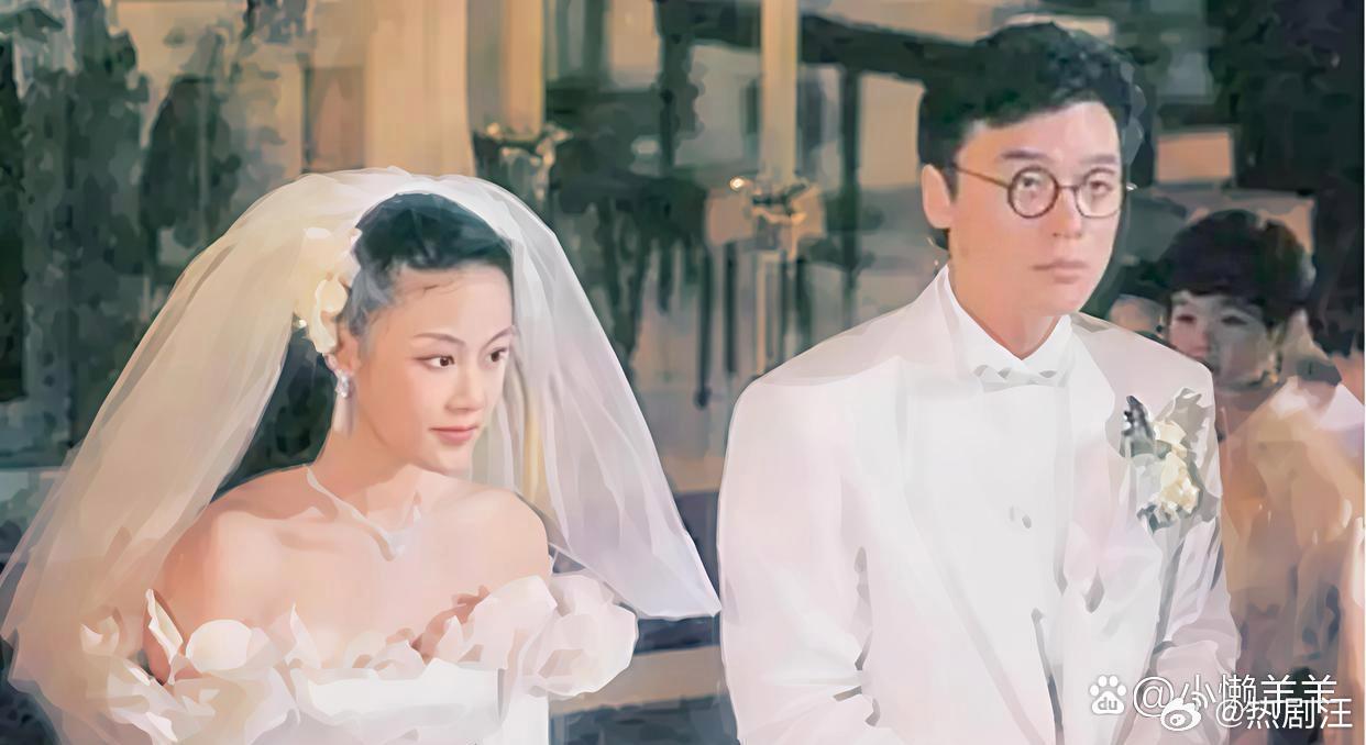 刷到章小蕙1988年的婚纱照，瞬间就懂了当年钟镇涛为什么会对她一见钟情。
