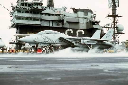 猫宁。F-14大猫出击瞬间​​​