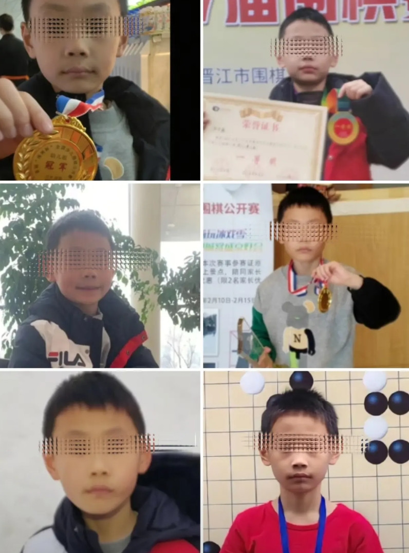 如果一个孩子连胜利的时候都不能流露出笑容，那肯定是不正常的！9岁的年纪，应该空