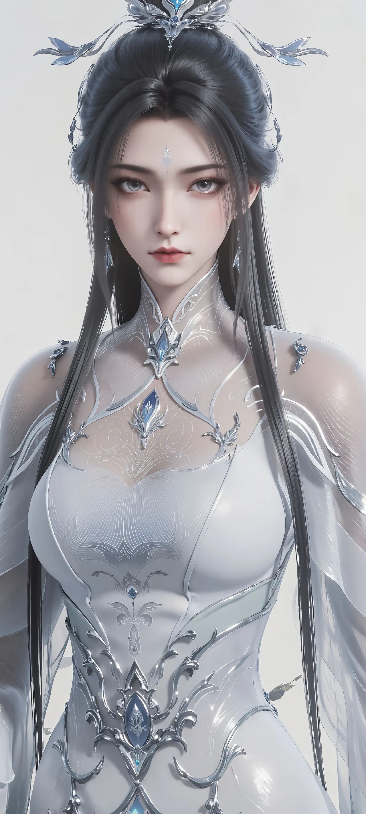 诛仙陆雪琪【精致美图】陆师姐的水墨风壁纸，高冷美丽惹人爱！国产动漫动漫星域[