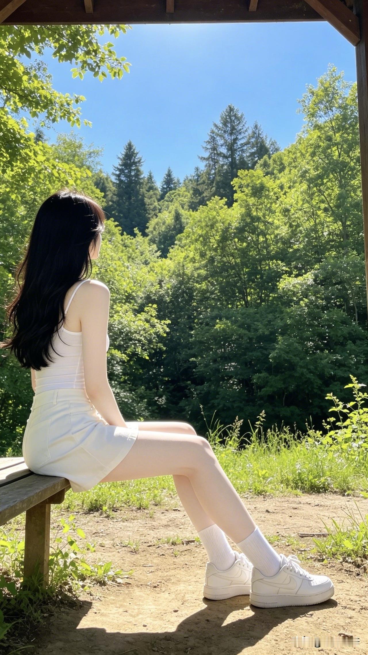 ：我知道，这世间的女人有萌系、甜系、辣妹系，淑女系……甚至佛系，对于森系，个人理