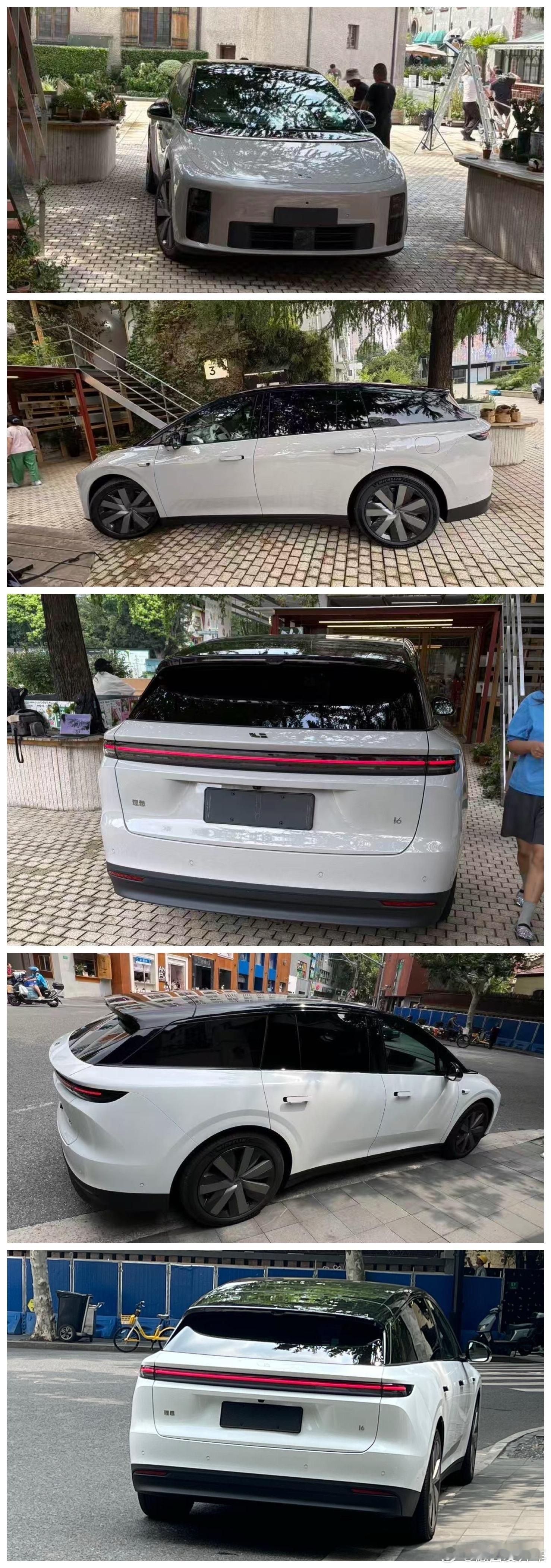 距离理想i6上市还有半个多月，最近也开始无伪出街拍TVC内容，造型我觉得