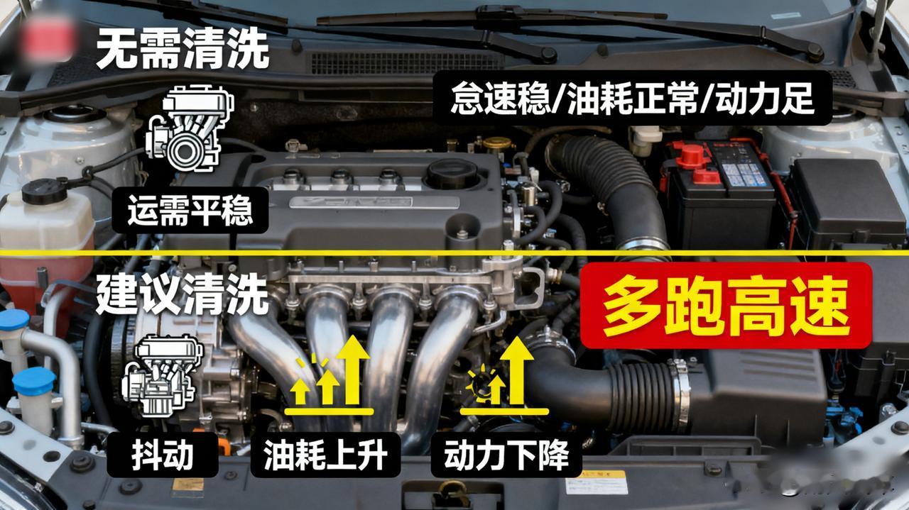 保养时师傅说发动机积碳严重，要清洗？别急着做，先搞清楚这几点！只要烧油，就有