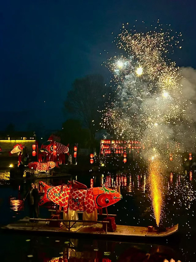 黄山·徽州古城景区黄山游了呈坎，一生无坎