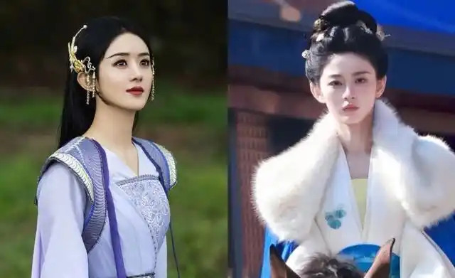 赵晴新剧路透瘦成纸片人，被夸最美白月光，还被喊神似赵丽颖