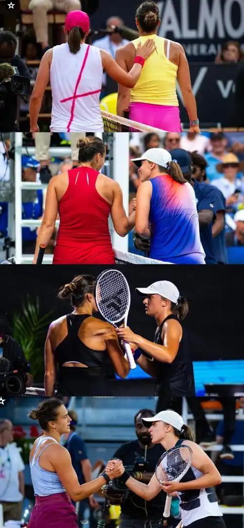 号外，号外，萨巴伦卡携手斯瓦泰克强势退出迪拜赛🥶🥶萨巴伦卡退出迪拜赛萨巴伦