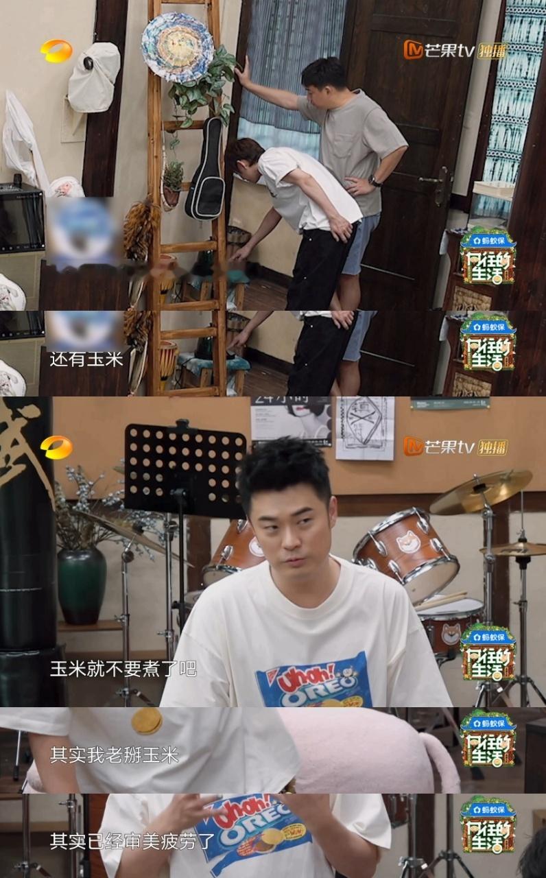 陈赫也招架不住何炅黄磊的一唱一和向往的生活论语言的艺术，何老师黄老师堪称教科书