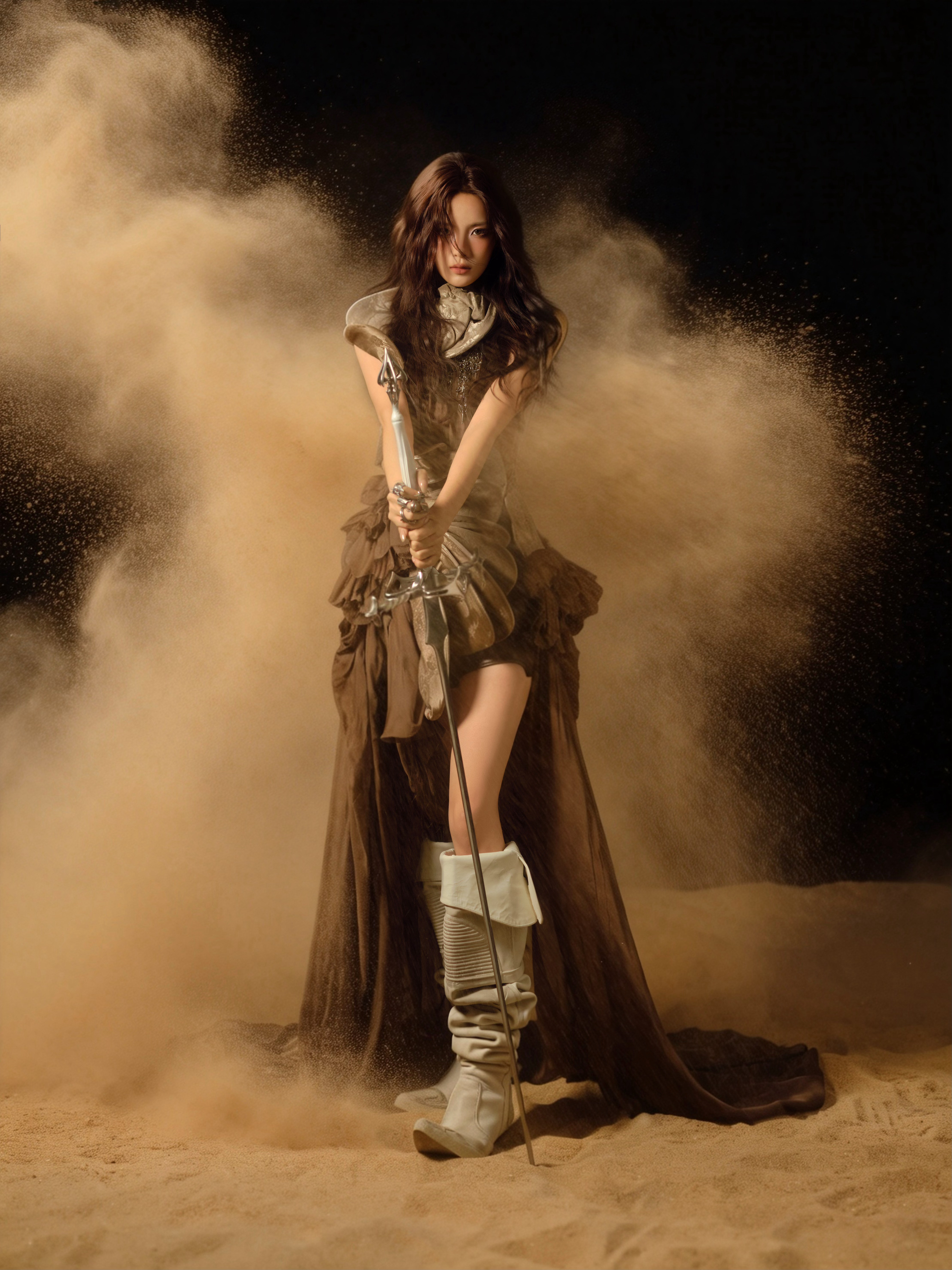 想看杨超越末世文女主这个肌肉太给力了杨超越惊人的腿长和比例杨超越