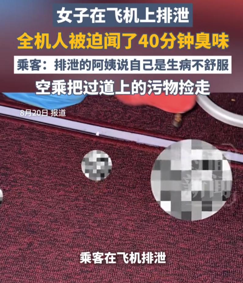 离谱！一架从马来西亚飞往上海的航班上，马上就要落地了，厕所也正常能用。可一名带孩