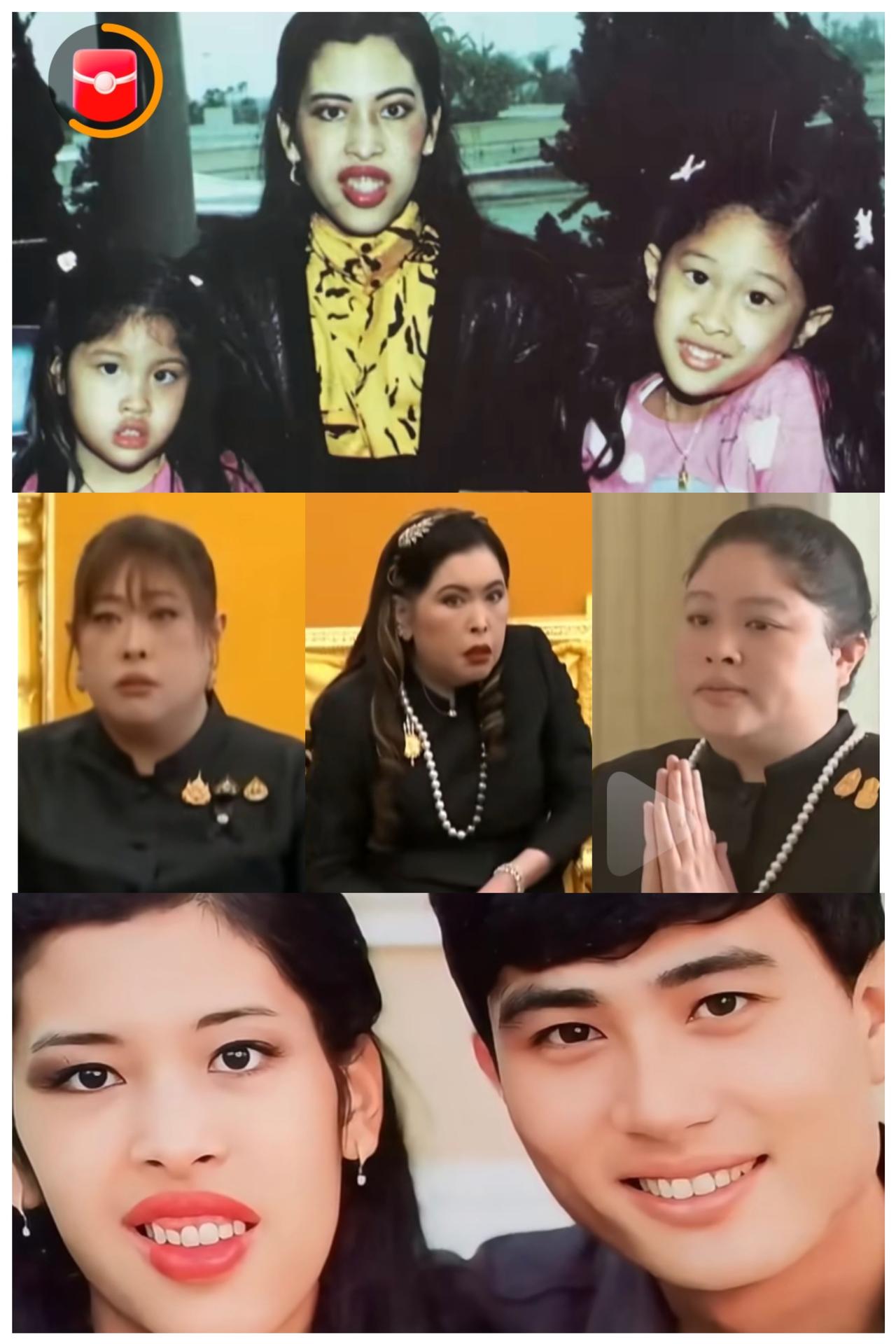 可惜朱拉蓬公主的两个女儿都没有继承他们老爸的美貌，这位玛哈的前驸马，简直是泰国男