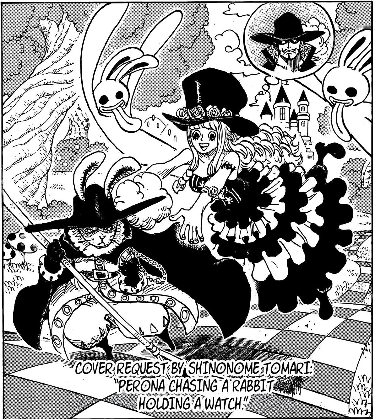 海贼王海贼王本期扉页图是超可爱的佩佩！​​​