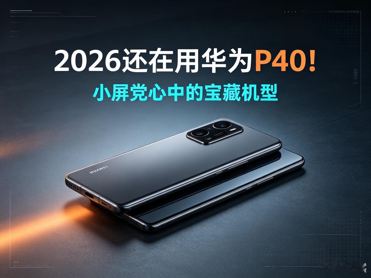 都2026年了还在用华为P40，小屏用户很难找到合适替代品不少人看到我手里这