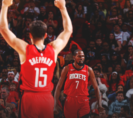 看了后面赛程火箭基本打掘金了最差结果就是第五打第四的掘金队，最好结果是第四打第