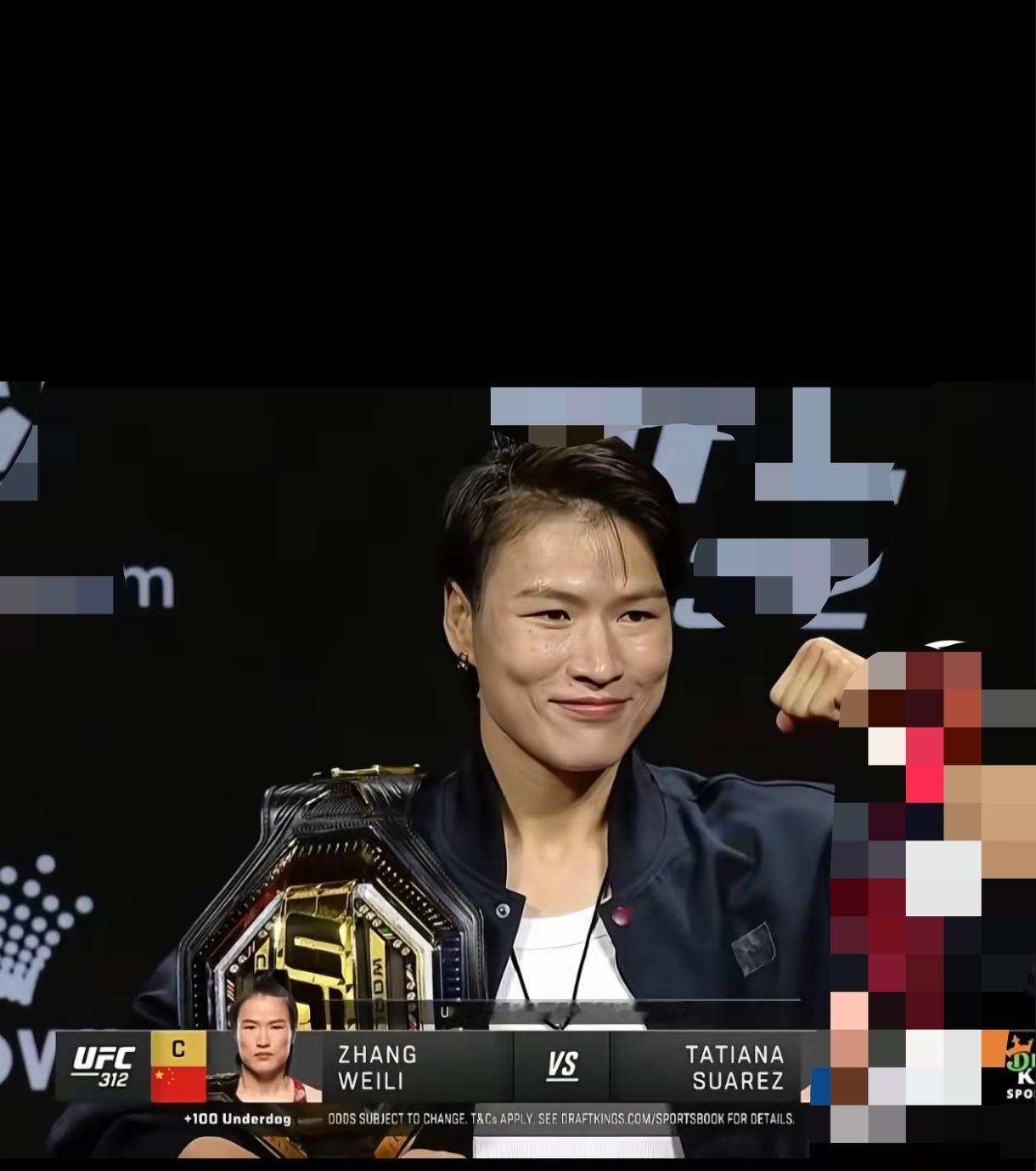 好多人都说运动员头脑简单，四肢发达，那请出来解释一下搏击运动员张伟丽为什么思想境