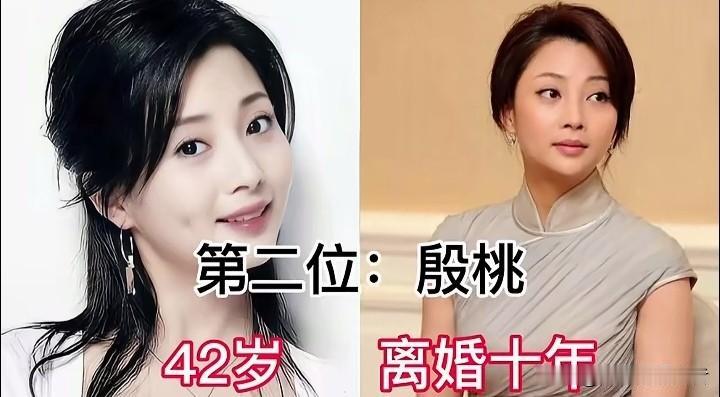 娱乐圈有十位女明星，结束婚姻之后选择独自生活，至今保持单身。她们当中，有人离婚时