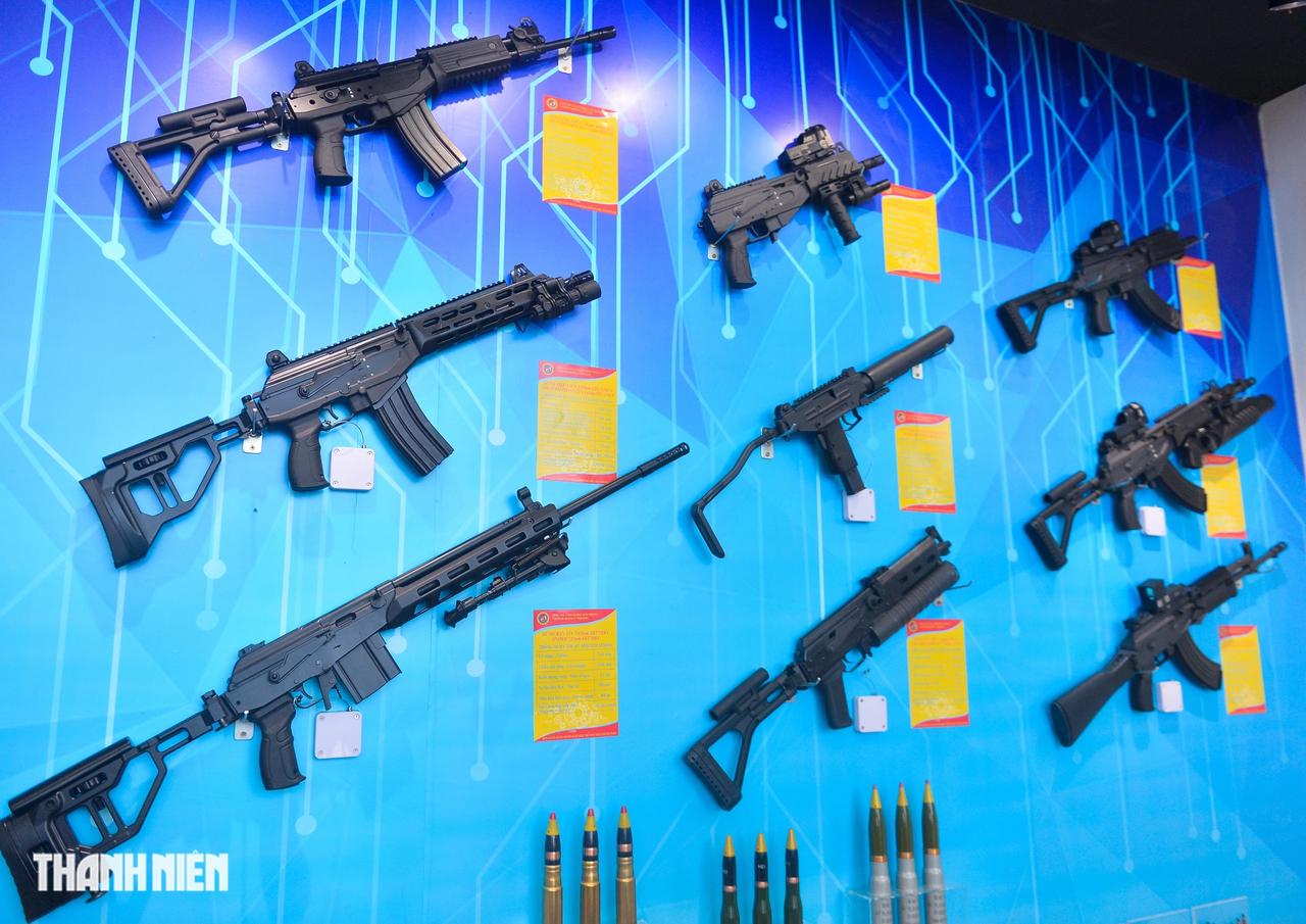 越南生产的几款新型步枪