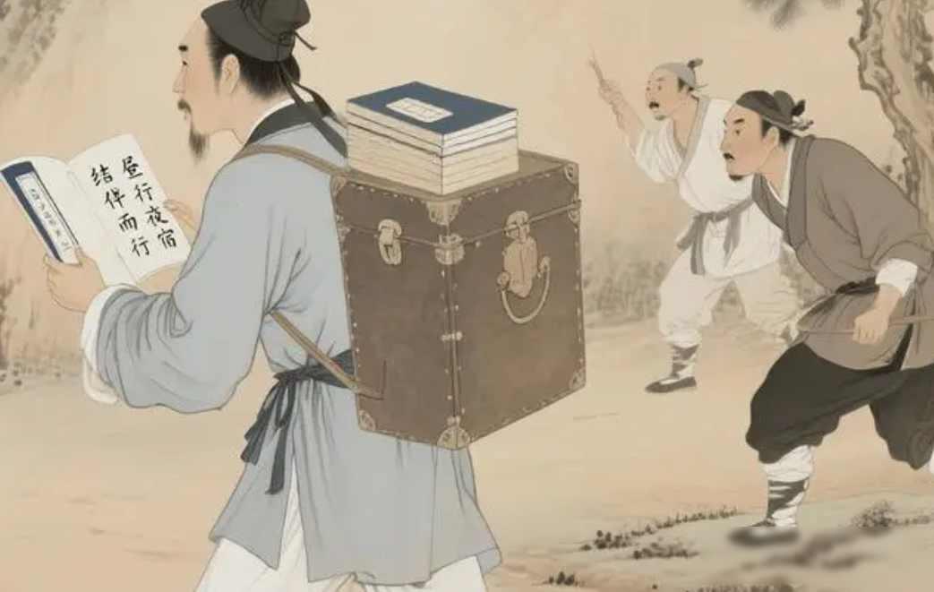古代上京的考生盘缠丰厚，为何土匪不抢？土匪：你不看腰上绑的啥？古代读书人最大的梦