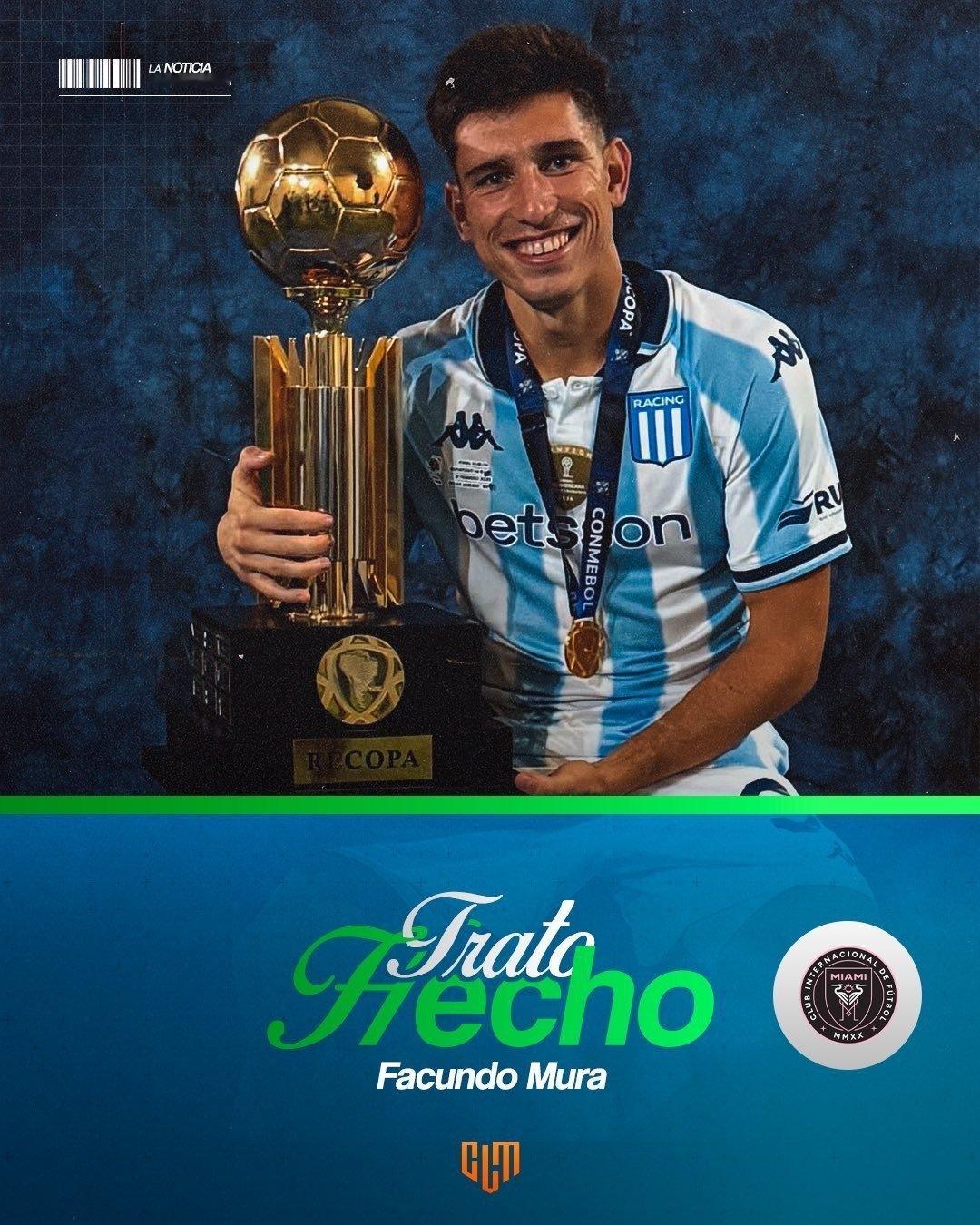 据CLMerlo报道，法昆多·穆拉与竞技俱乐部的合同将于12月31日到期