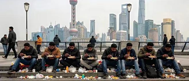 不知道从啥时候起，只要长了张外国脸，踏上咱这片土地，立马自带"尊贵光环"。来溜达