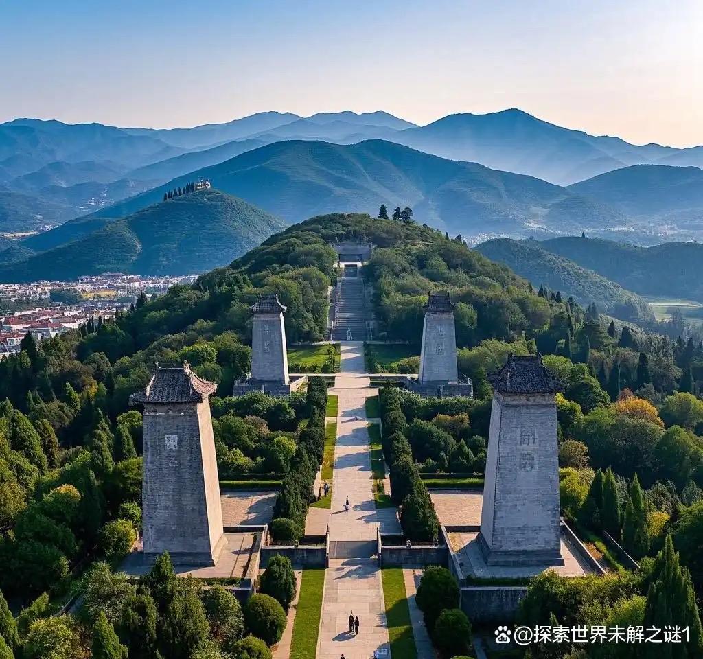 乾陵至今未被盗掘，主要归功于其高超的防盗设计：它“因山为陵”，整座山体就是墓室，