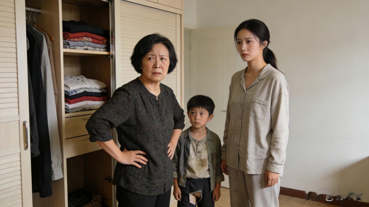 婆媳吵架了！全网夸的融洽婆媳，终究没躲过娃的穿衣问题一直被网友羡慕婆媳关系