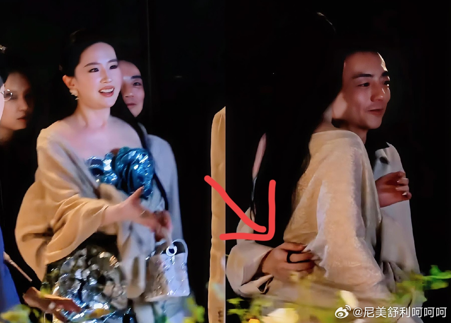 娱乐圈的水真的是深就连刘亦菲也避免不了昨天参加线下活动的时候，看到视频里里那