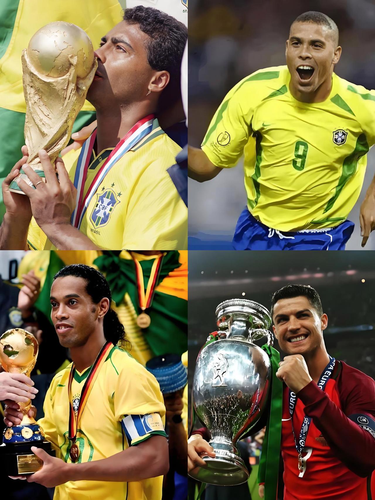 足坛四大罗总球王地位很难排。大罗，小罗，罗马里奥都有世界杯冠军。C罗数据