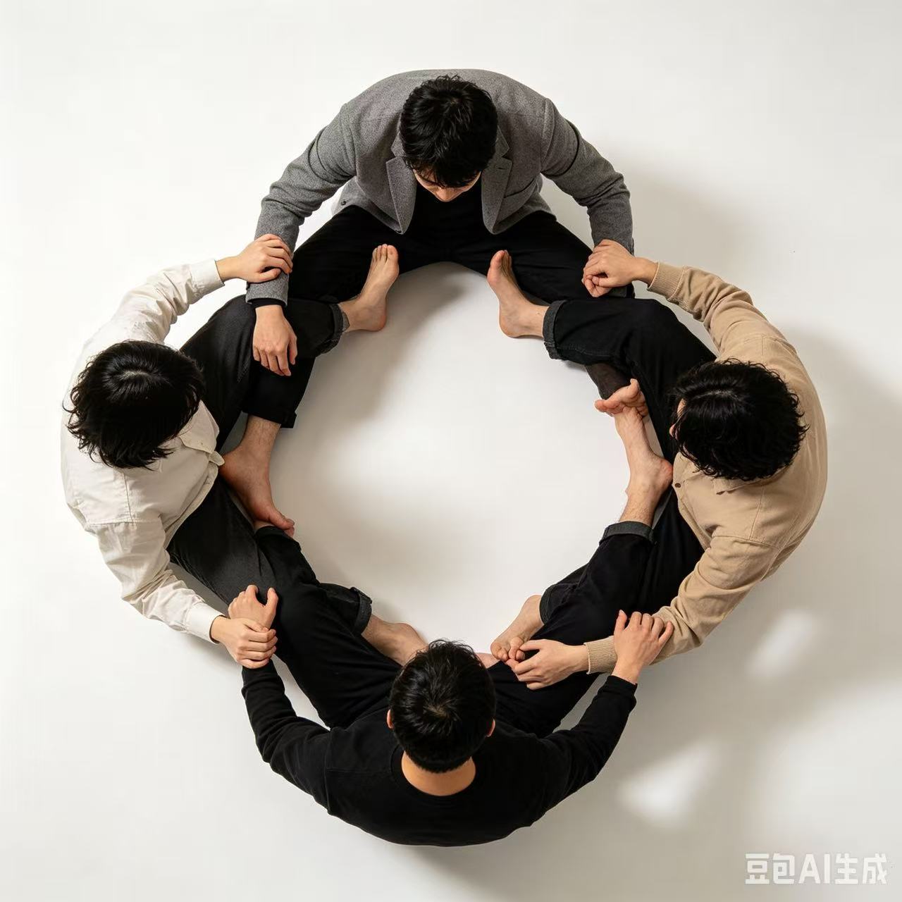 对面是人啊
