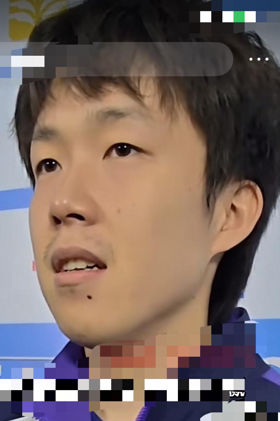 大头说：有人问‘莎头组合’是怎么来的，我说，莎莎是我首选的混双搭档，那时，教练组